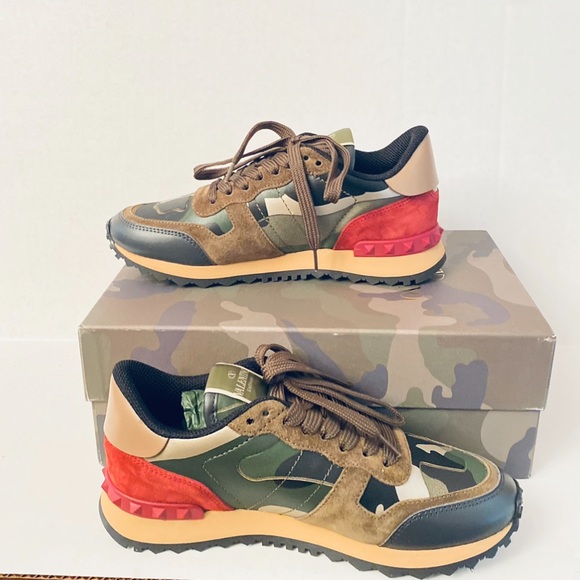 Valentino Garavani Rockrunner camouflage sneakers - Picture 10 of 12